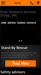 Mobile Screenshot of eliterescueservices.com